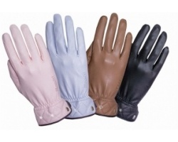 Кожаные женские перчатки на grettaru